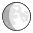 Lune gibbeuse croissante